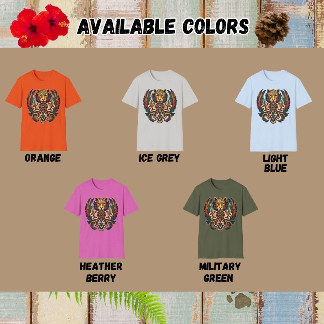 Jaguar Tee β Mayan β Bold Vibrant Graphic | Outdoor Adventure