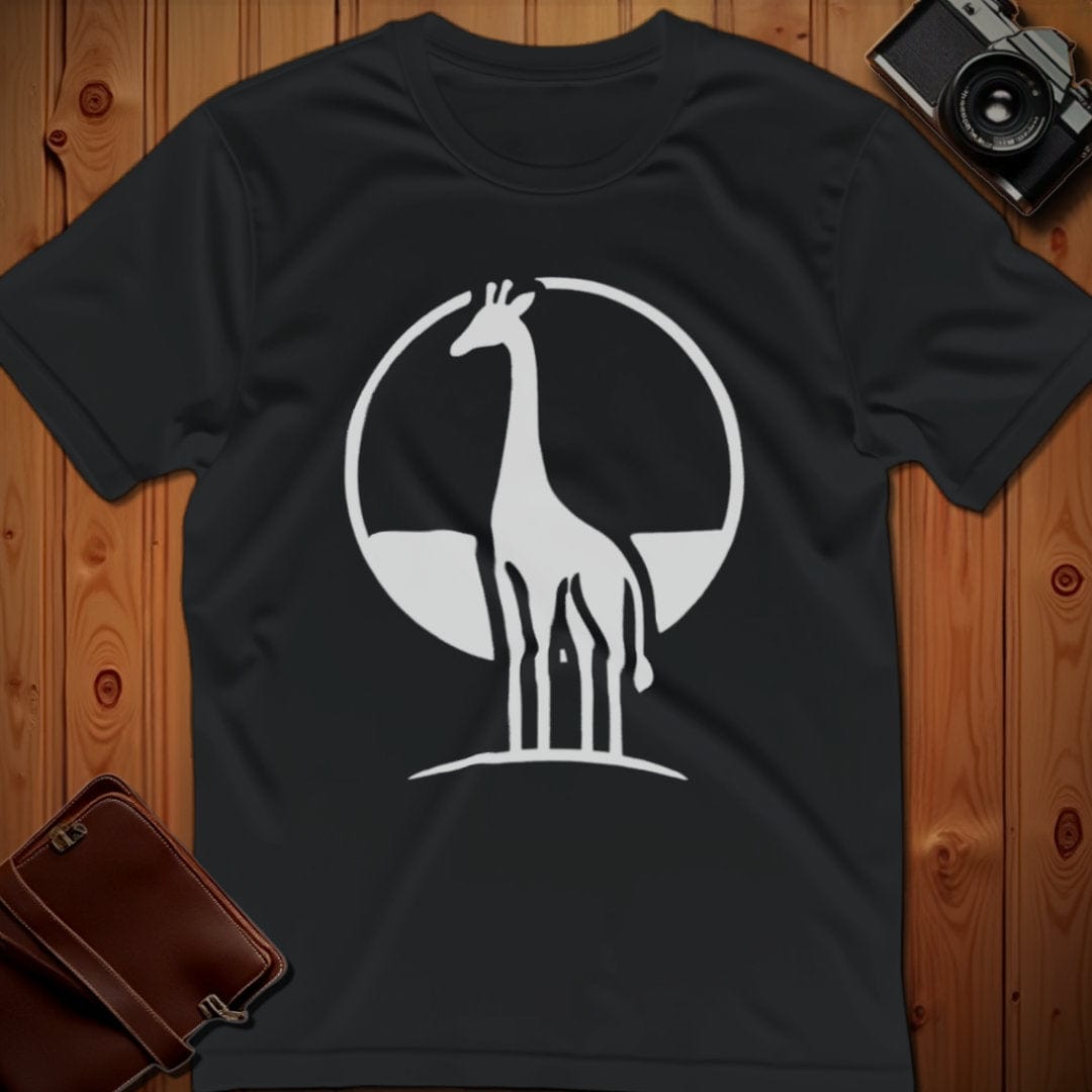 Giraffe Tee β Minimalist β Bold Vibrant Art