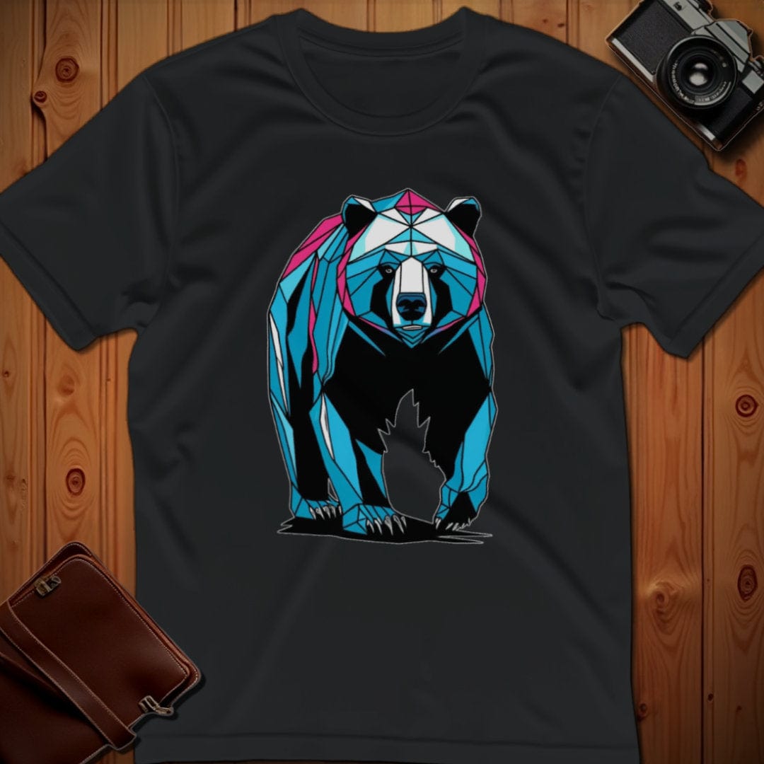 Bear Tee β Geometric β Bold Vibrant Art