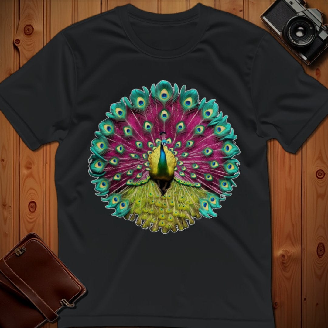 Peacock T-Shirt β Bold Vibrant Graphic | Weekend Casual Wear