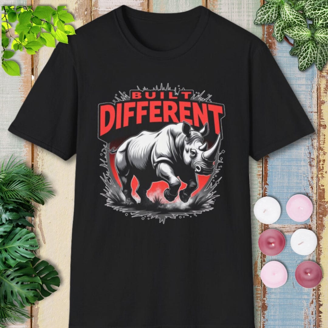 Built Different Rhino T-Shirt