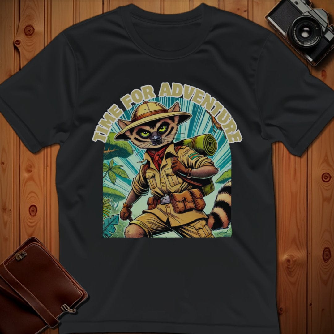 Fossa Tee β Time For Adventure β Bold Vibrant Art