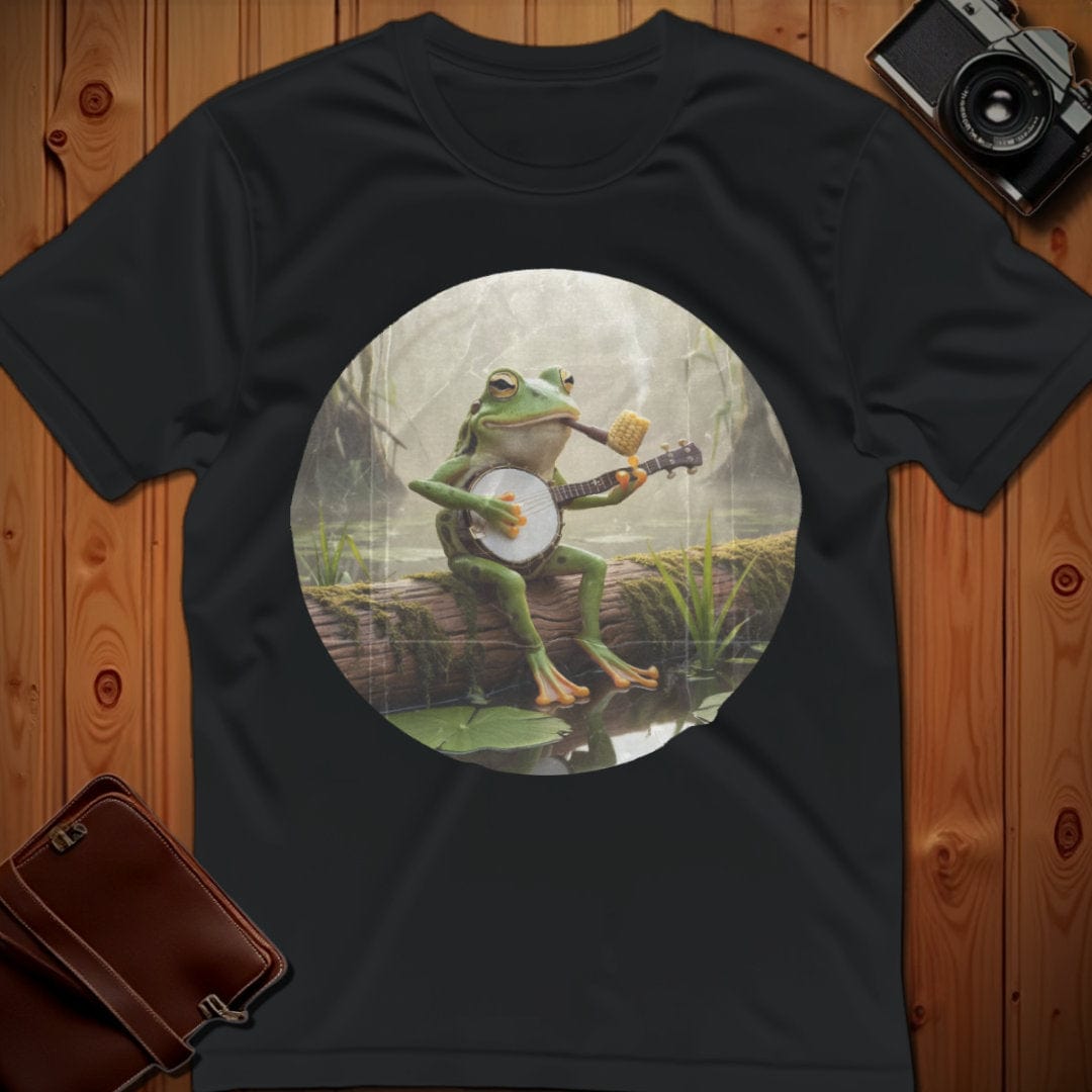 Frog Tee β Banjo β Bold Vibrant Art