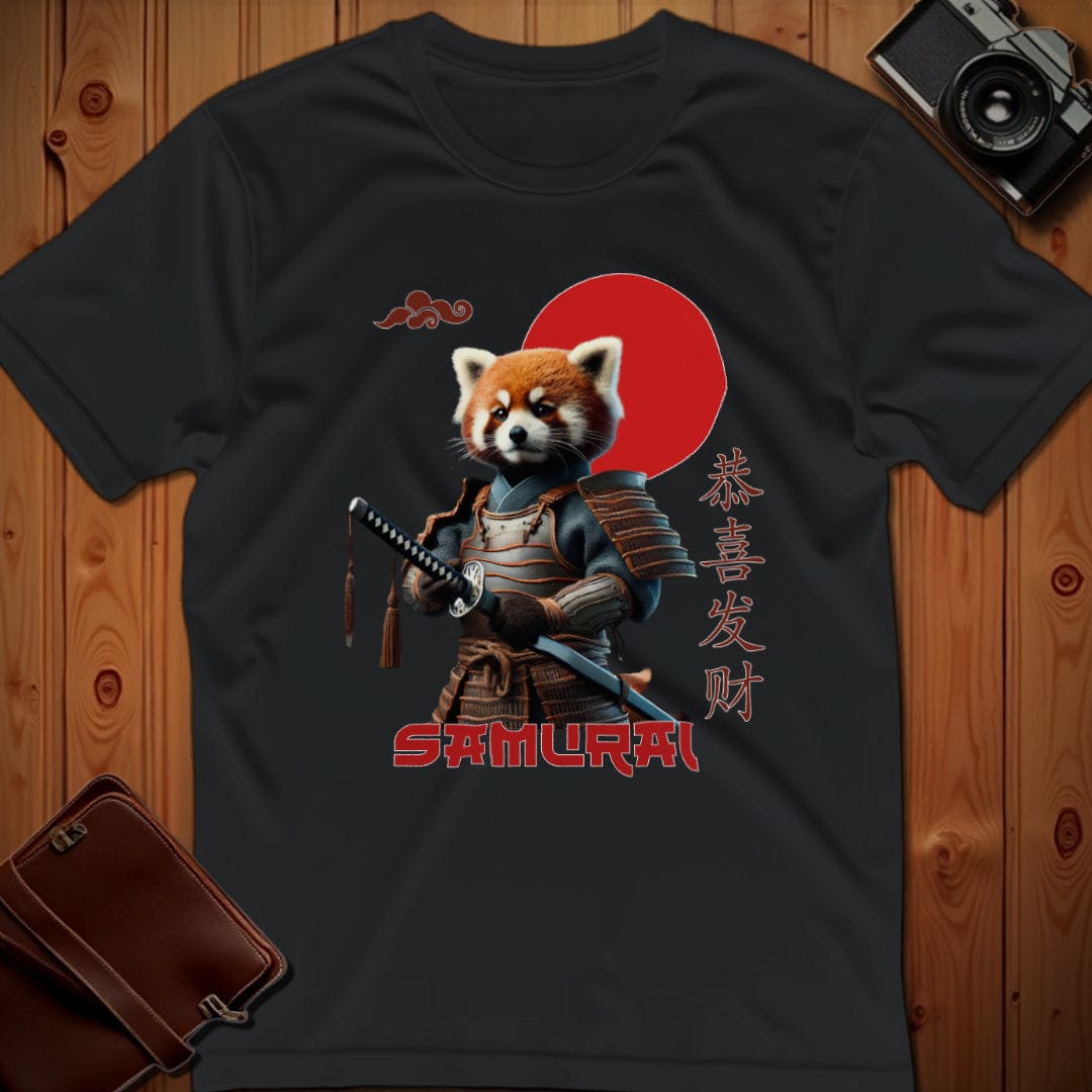 Samurai Tee β Red Panda β Bold Vibrant Art