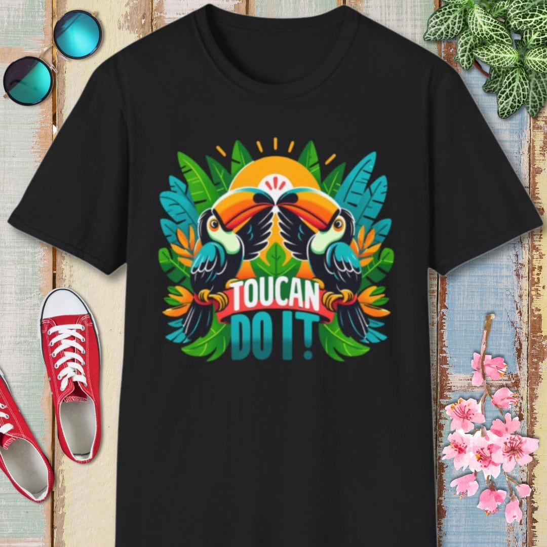 Toucan Tee β Toucan Do It β Bold Vibrant Art | Weekend Casual Wear