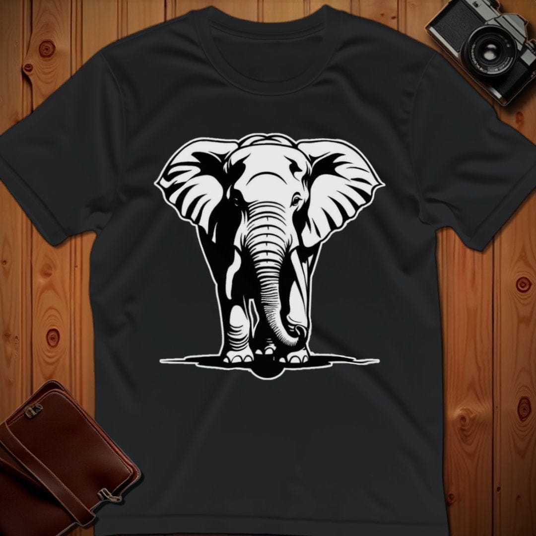 Elephant Tee β Walking β Bold Vibrant Art