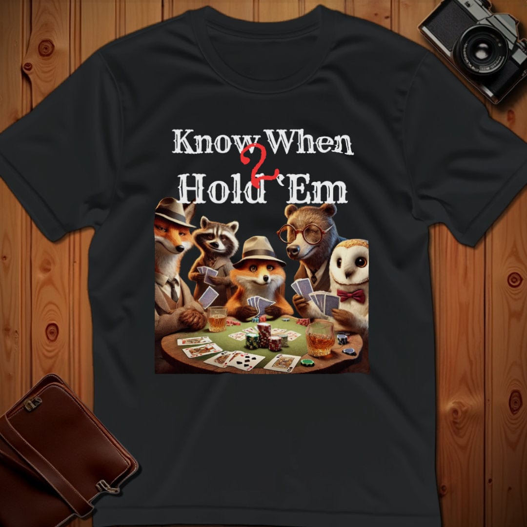 Fox, Owl, Bear Tee β Know When 2 Hold βEm β Bold Vibrant Art