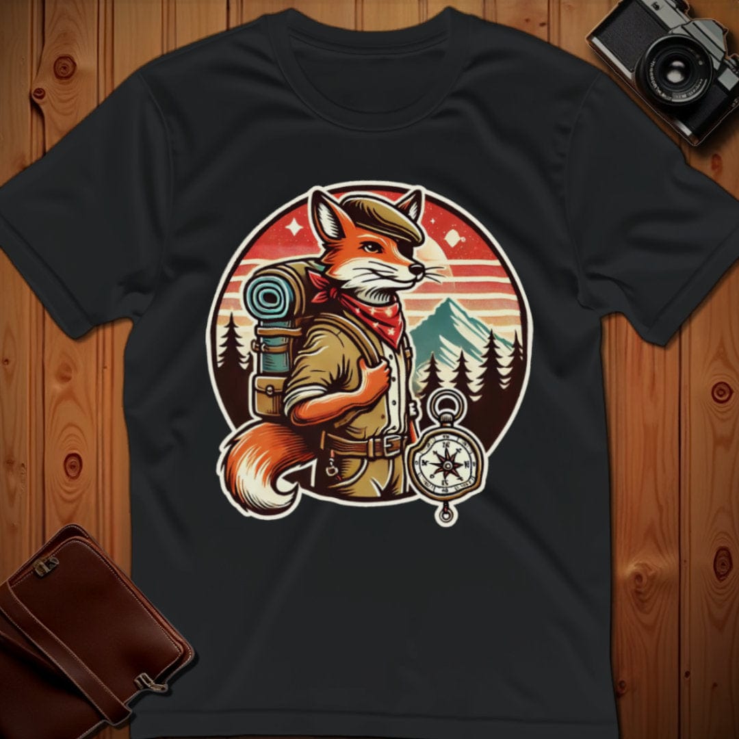 Fox Tee – Adventurous Fox– Bold Vibrant Art