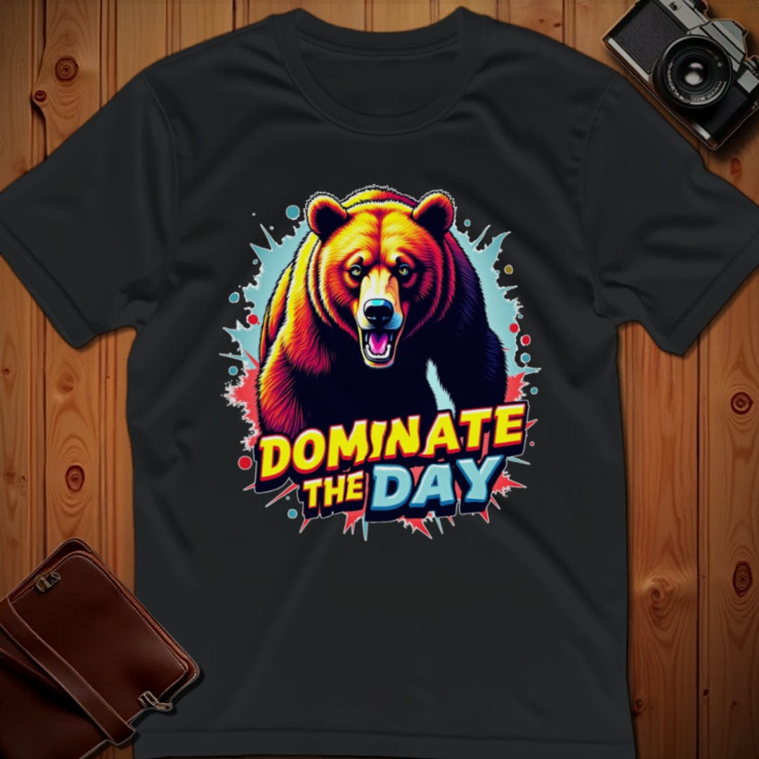 Bear Tee β Dominate the Day β Bold Vibrant Art