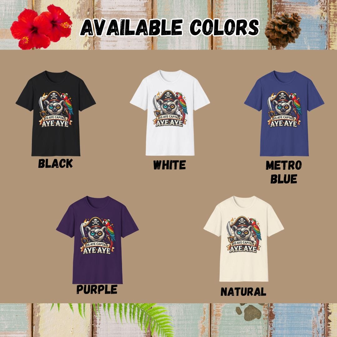 Aye Aye Tee β Aye Aye Captain β Bold Vibrant Art