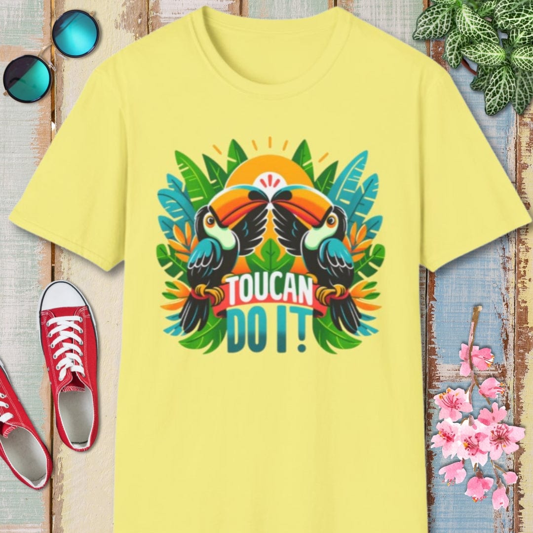 Toucan Tee β Toucan Do It β Bold Vibrant Art | Weekend Casual Wear