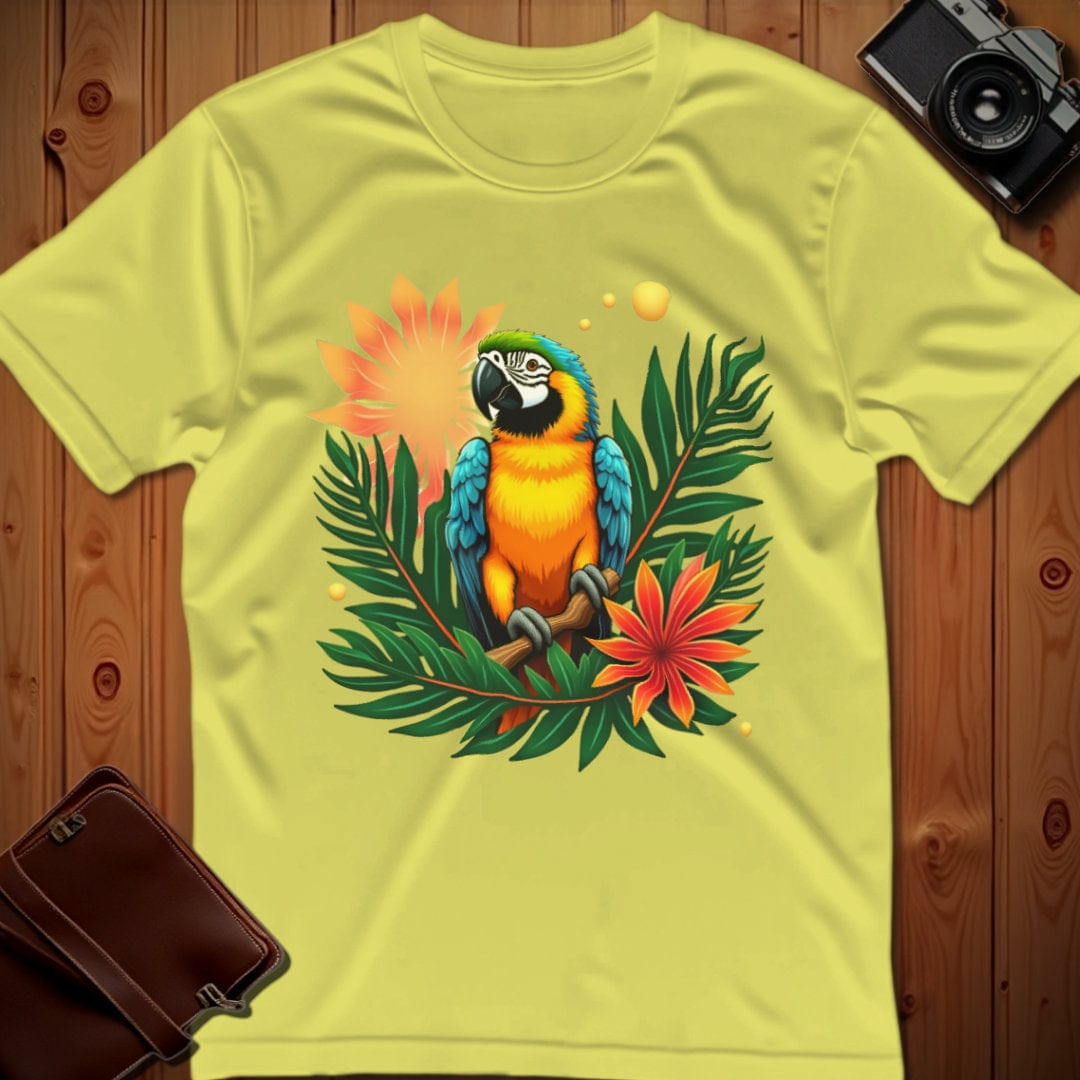 Parrott Tee β Tropical β Bold Vibrant Art