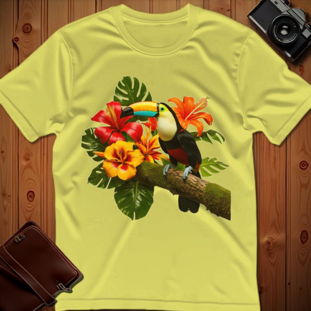 Toucan Tee β Bright β Bold Vibrant Art