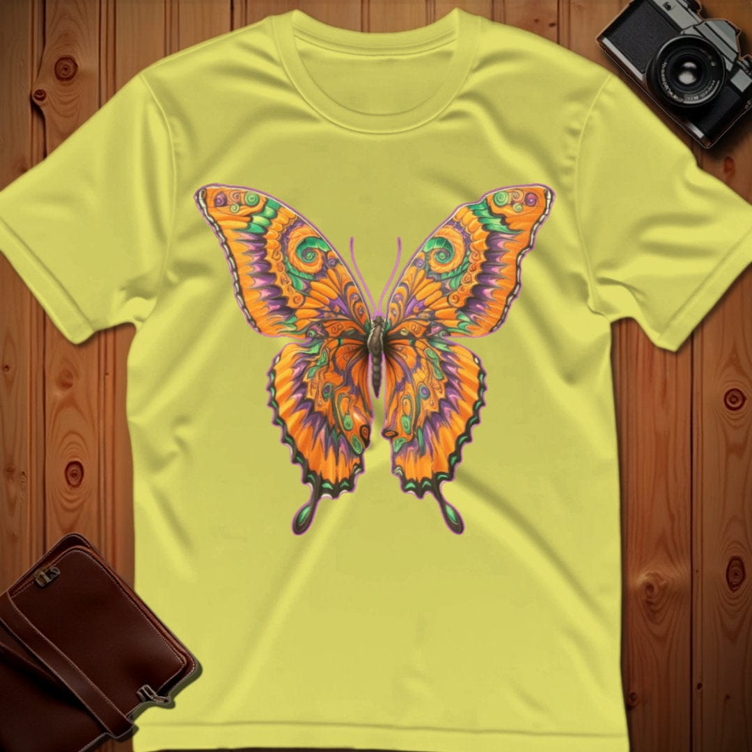 Butterfly Tee β Bright β Bold Vibrant Art