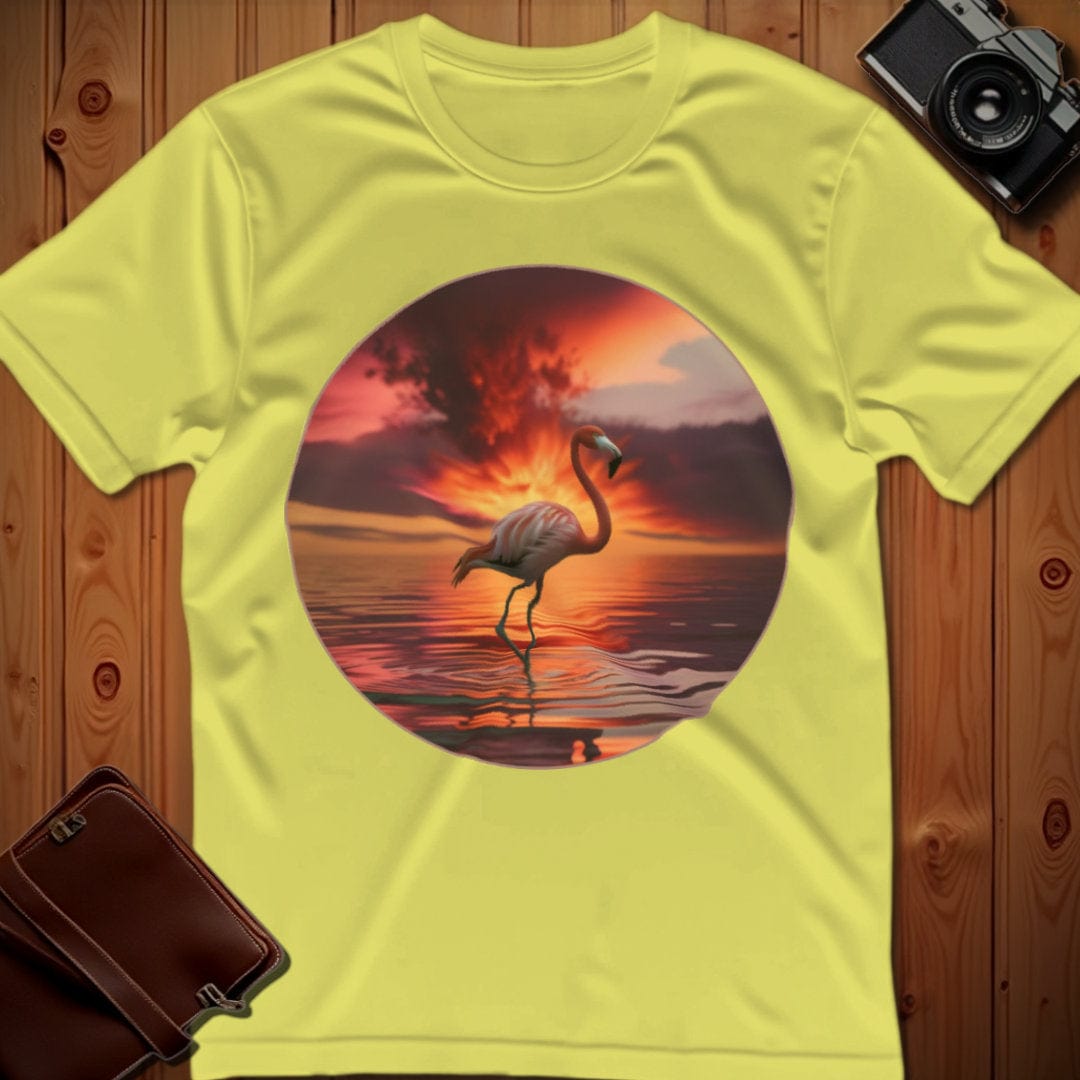 Flamingo Tee β Sunset Flamingo β Bold Vibrant Art | Outdoor Adventure