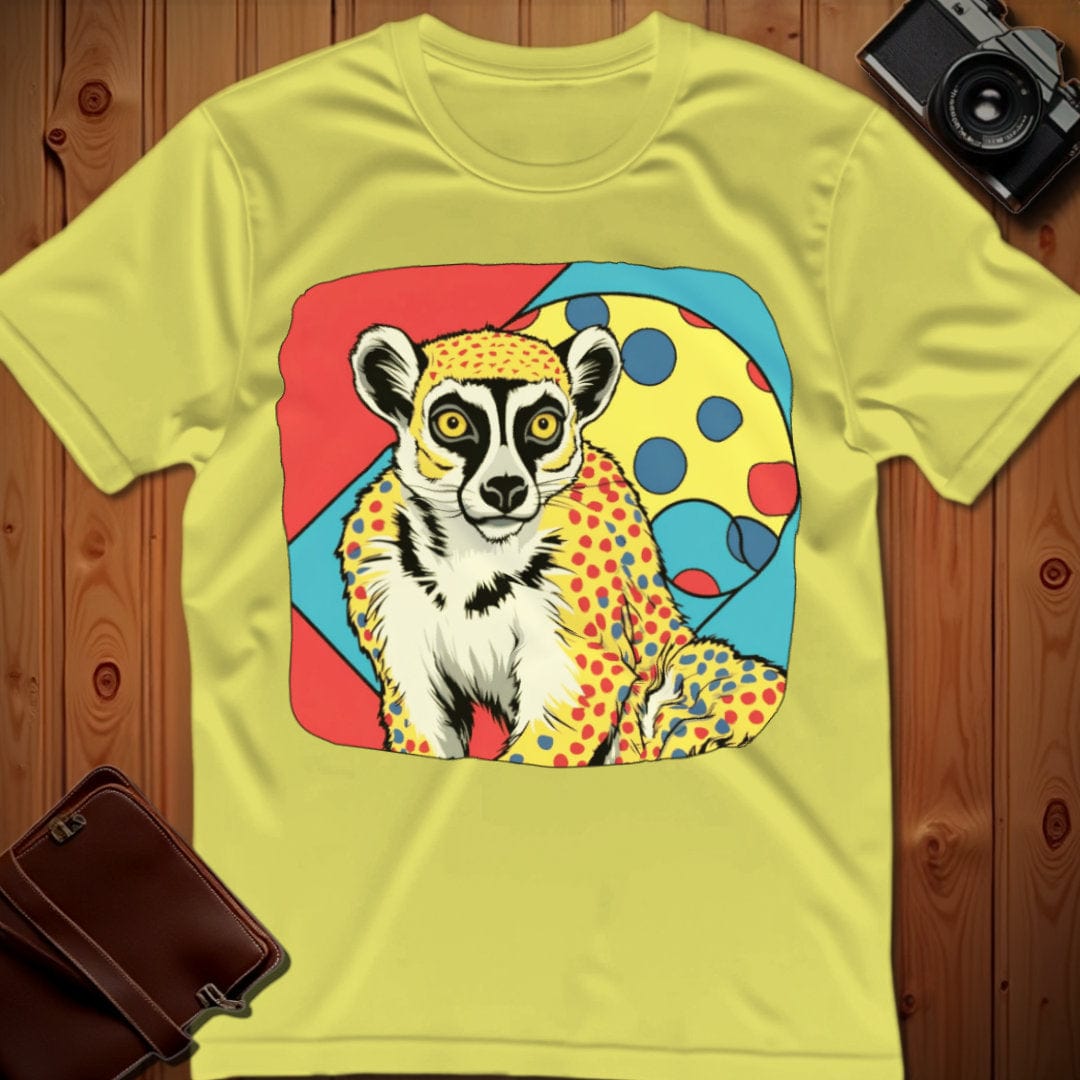 Lemur Tee β Pop Art β Bold Vibrant Graphic | for Animal Lovers