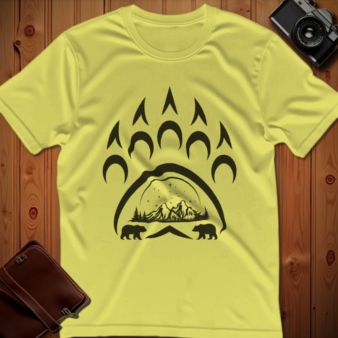 Bear Tee β Paw β Bold Vibrant Art