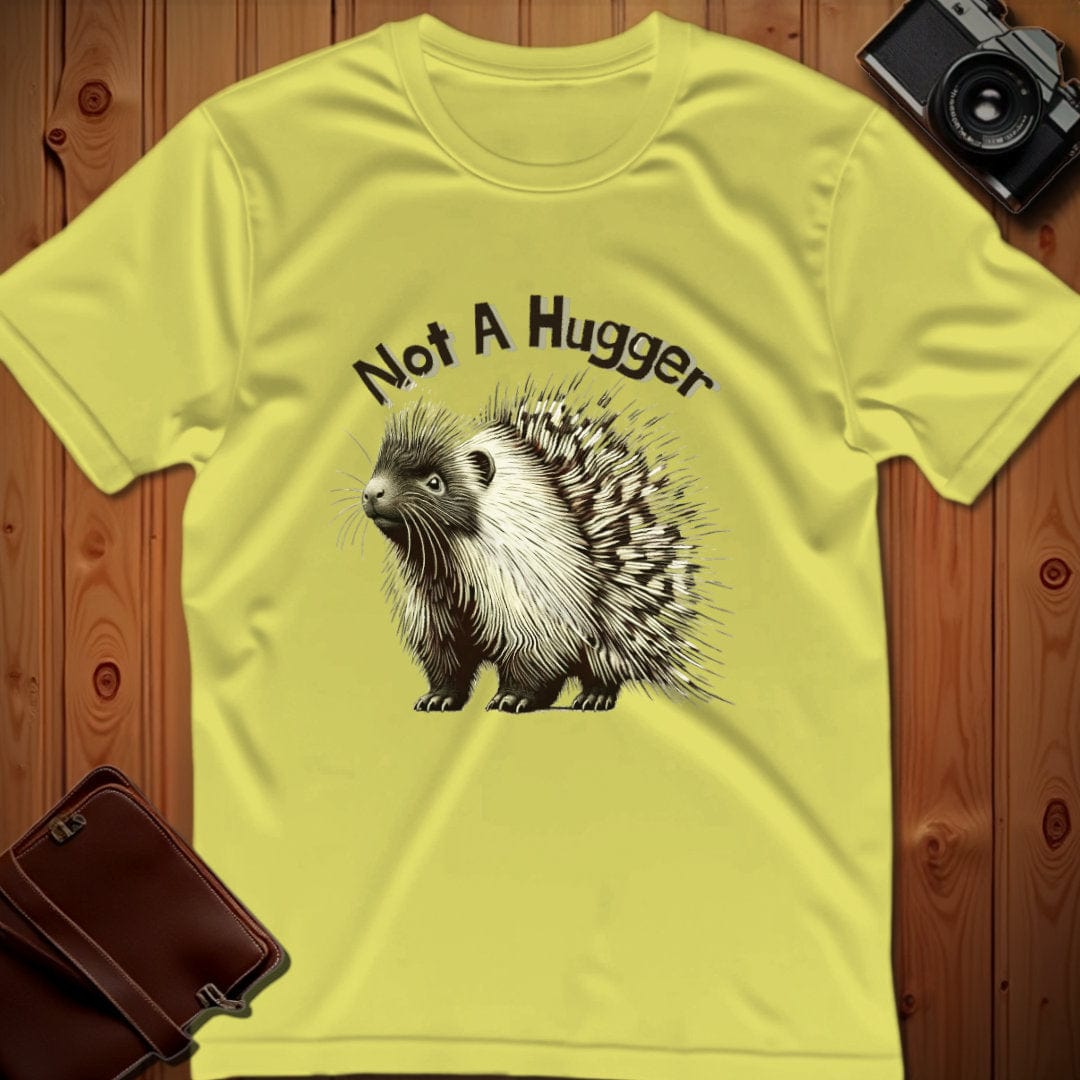 Porcupine Tee β Not A Hugger β Bold Vibrant Art
