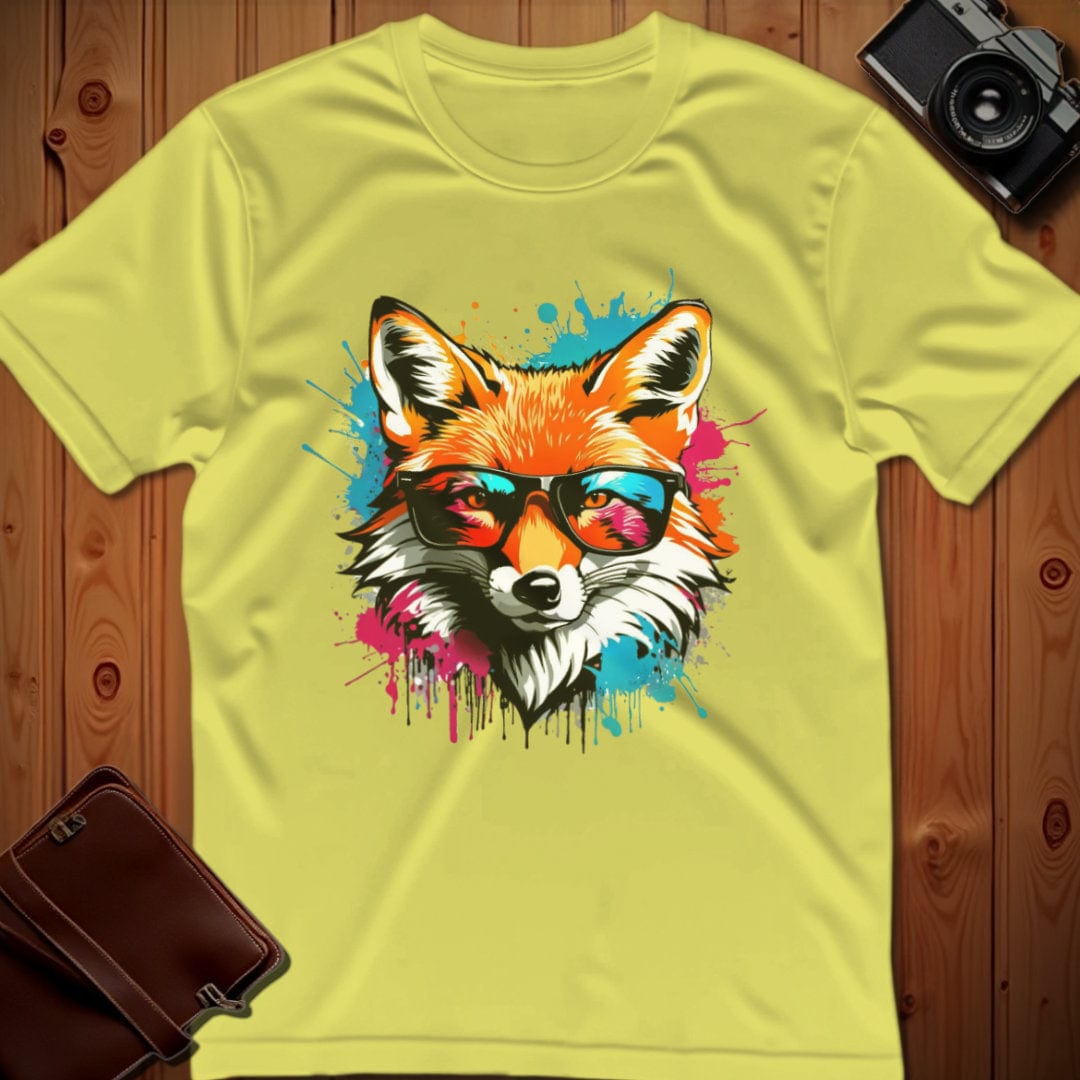 Fox Tee β Graffiti β Bold Vibrant Graphic | for Animal Lovers