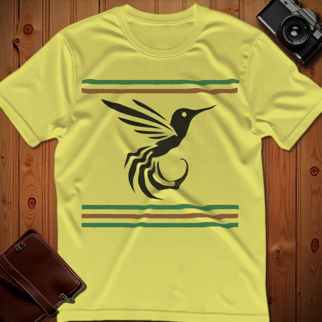 Hummingbird Tee β In Flight β Bold Vibrant Art