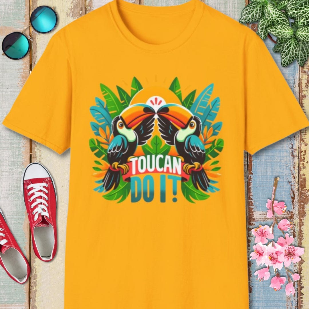 Toucan Tee β Toucan Do It β Bold Vibrant Art | Weekend Casual Wear