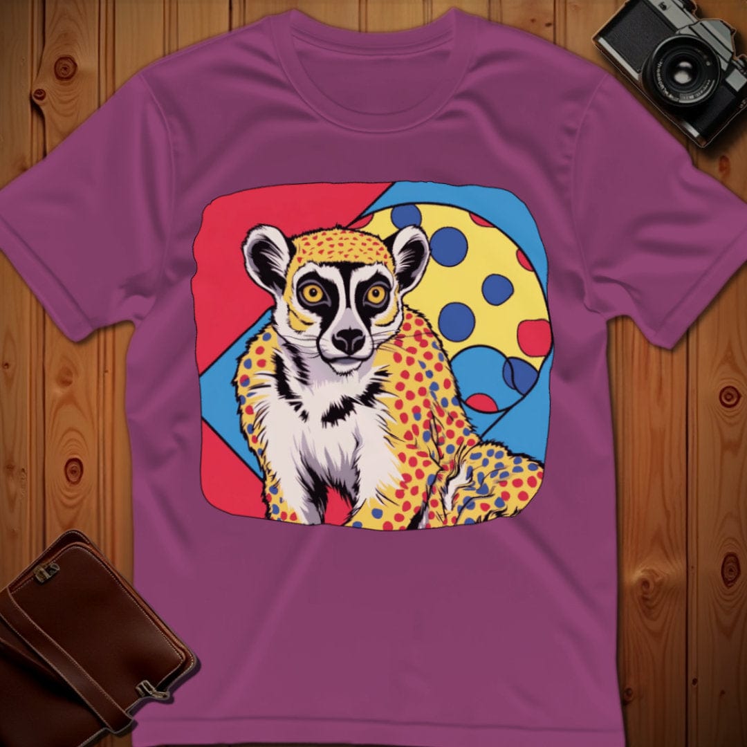 Lemur Tee β Pop Art β Bold Vibrant Graphic | for Animal Lovers