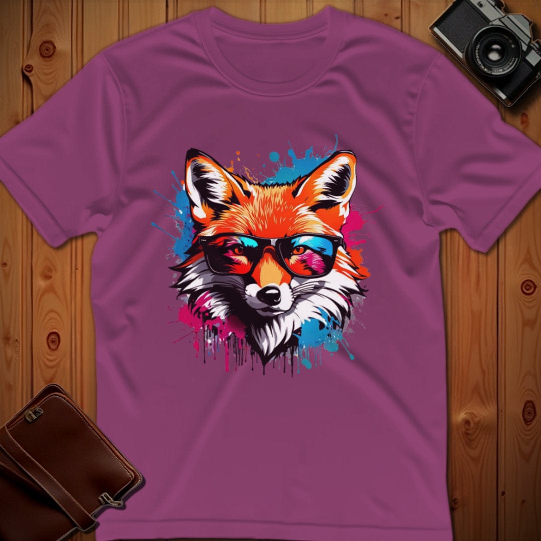Fox Tee β Graffiti β Bold Vibrant Graphic | for Animal Lovers