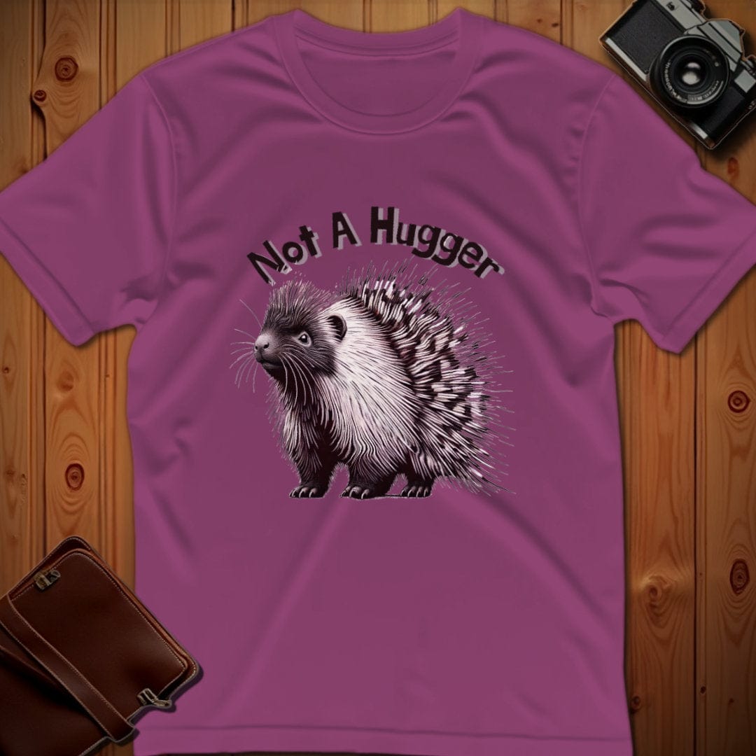 Porcupine Tee β Not A Hugger β Bold Vibrant Art