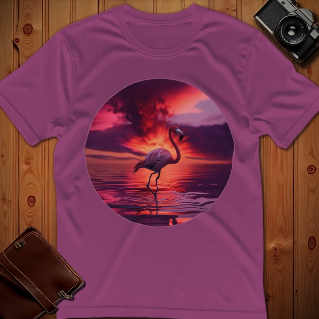 Flamingo Tee β Sunset Flamingo β Bold Vibrant Art | Outdoor Adventure