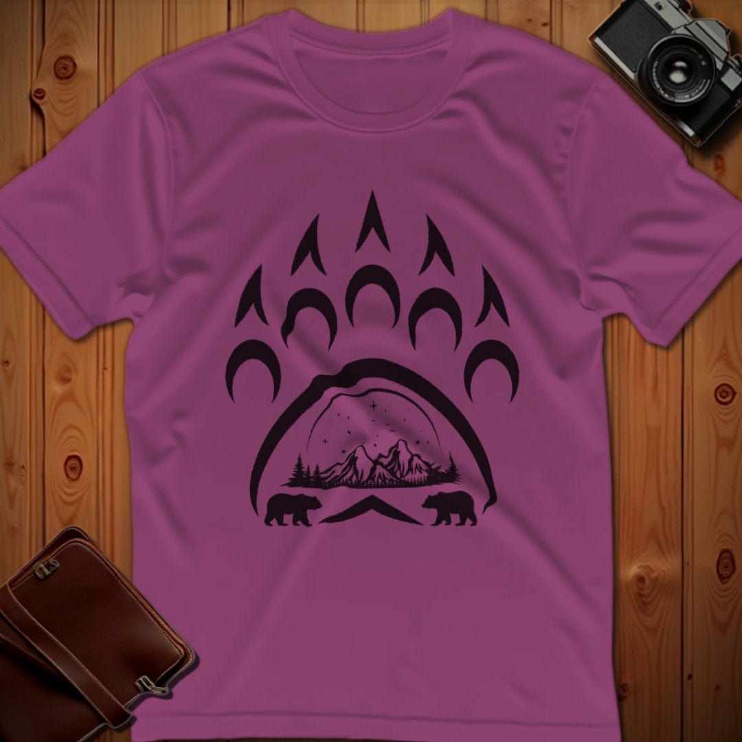 Bear Tee β Paw β Bold Vibrant Art