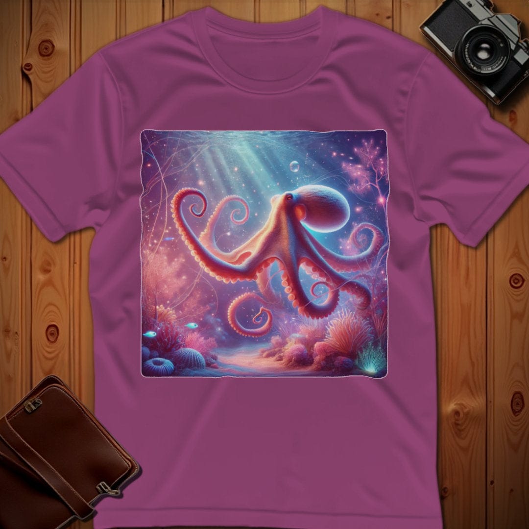 Octopus Tee β Majestic Underwater β Bold Vibrant Art