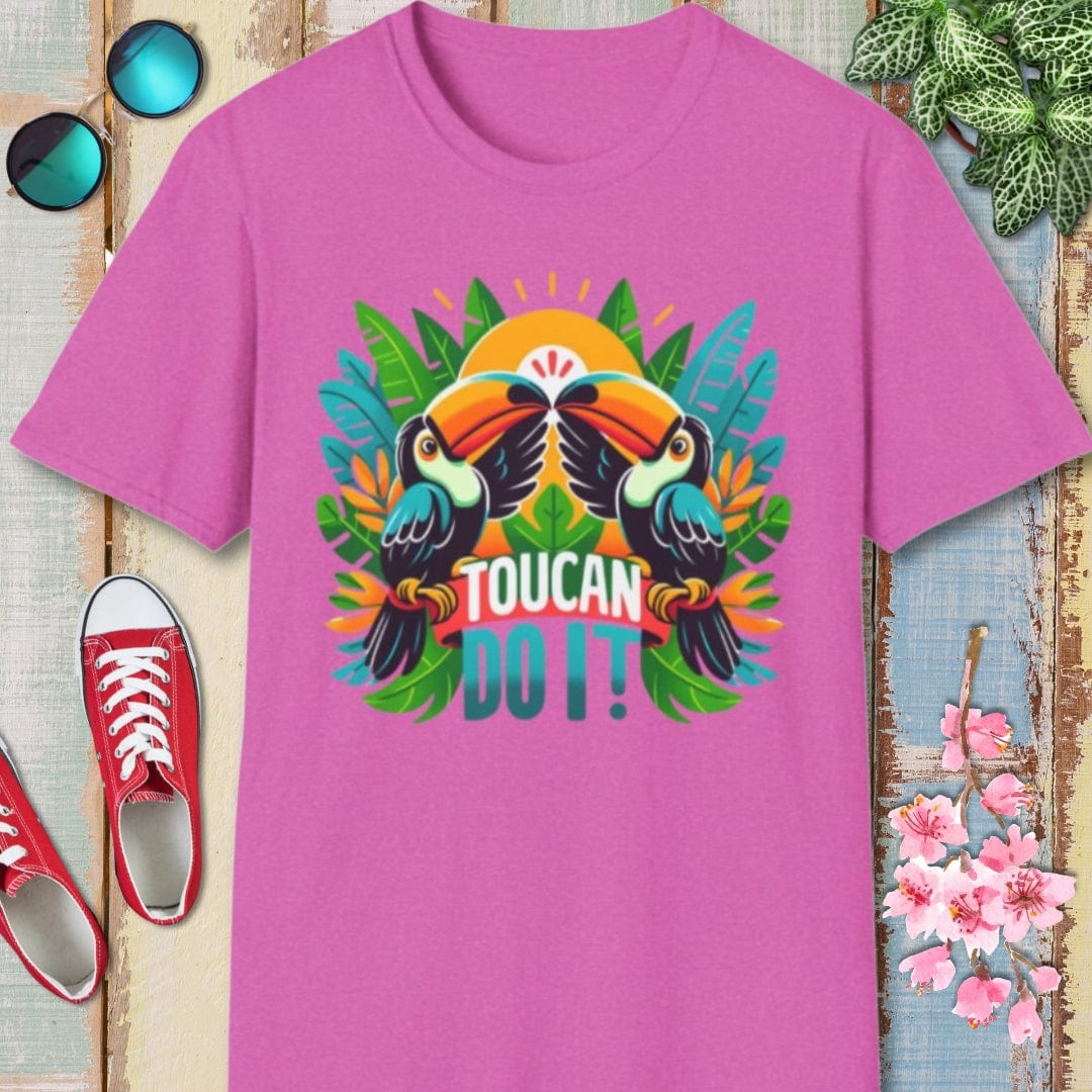 Toucan Tee β Toucan Do It β Bold Vibrant Art | Weekend Casual Wear
