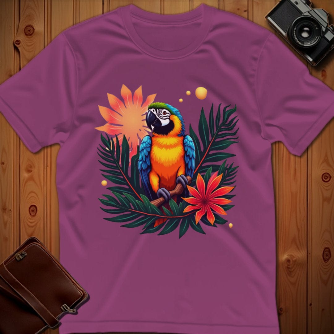 Parrott Tee β Tropical β Bold Vibrant Art