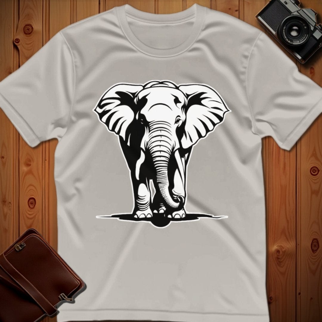 Elephant Tee β Walking β Bold Vibrant Art