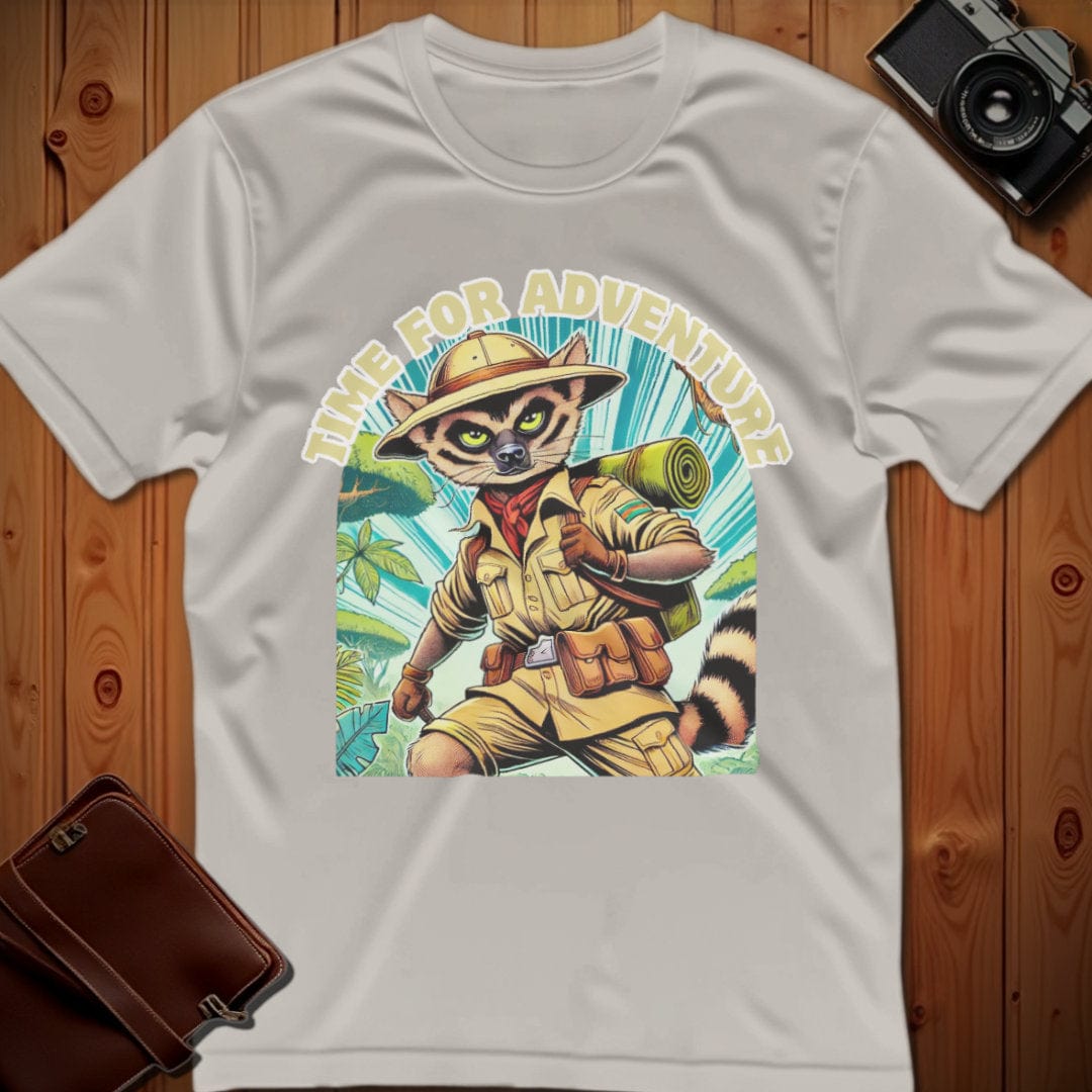 Fossa Tee β Time For Adventure β Bold Vibrant Art