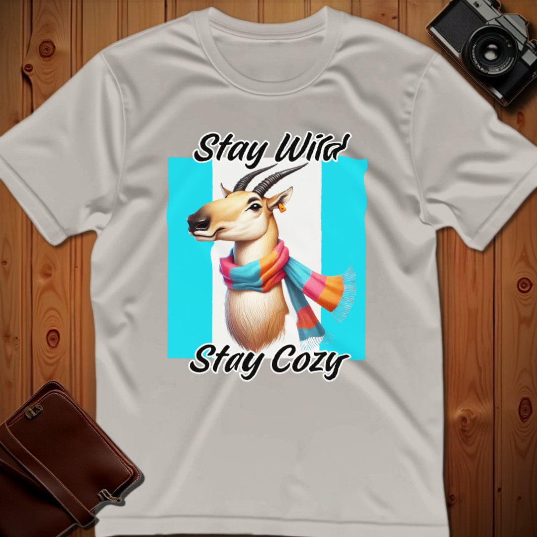 Saige Antelope Tee β Stay Wild Stay Cozy β Bold Vibrant Art