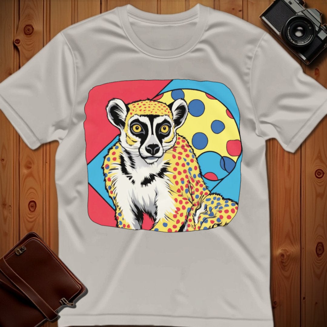 Lemur Tee β Pop Art β Bold Vibrant Graphic | for Animal Lovers