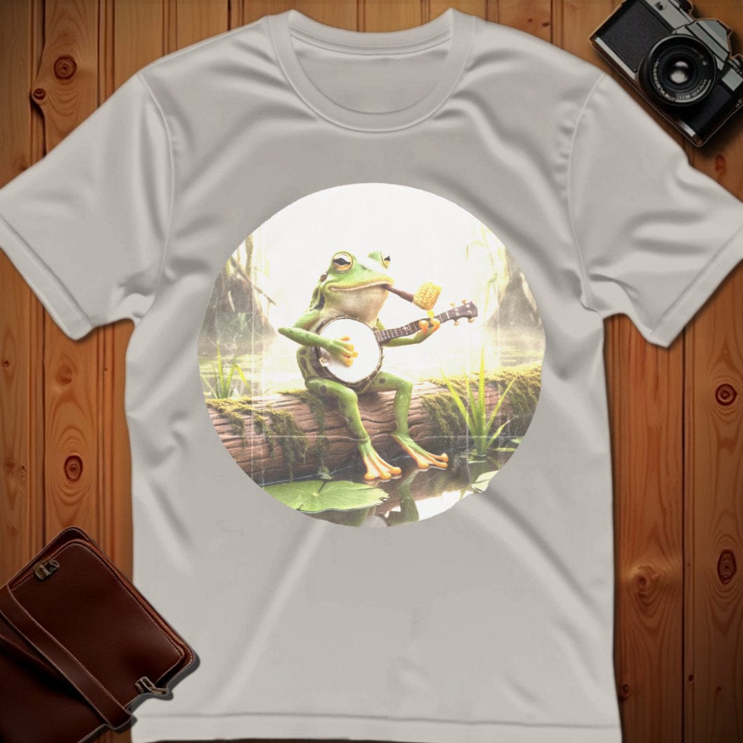 Frog Tee β Banjo β Bold Vibrant Art