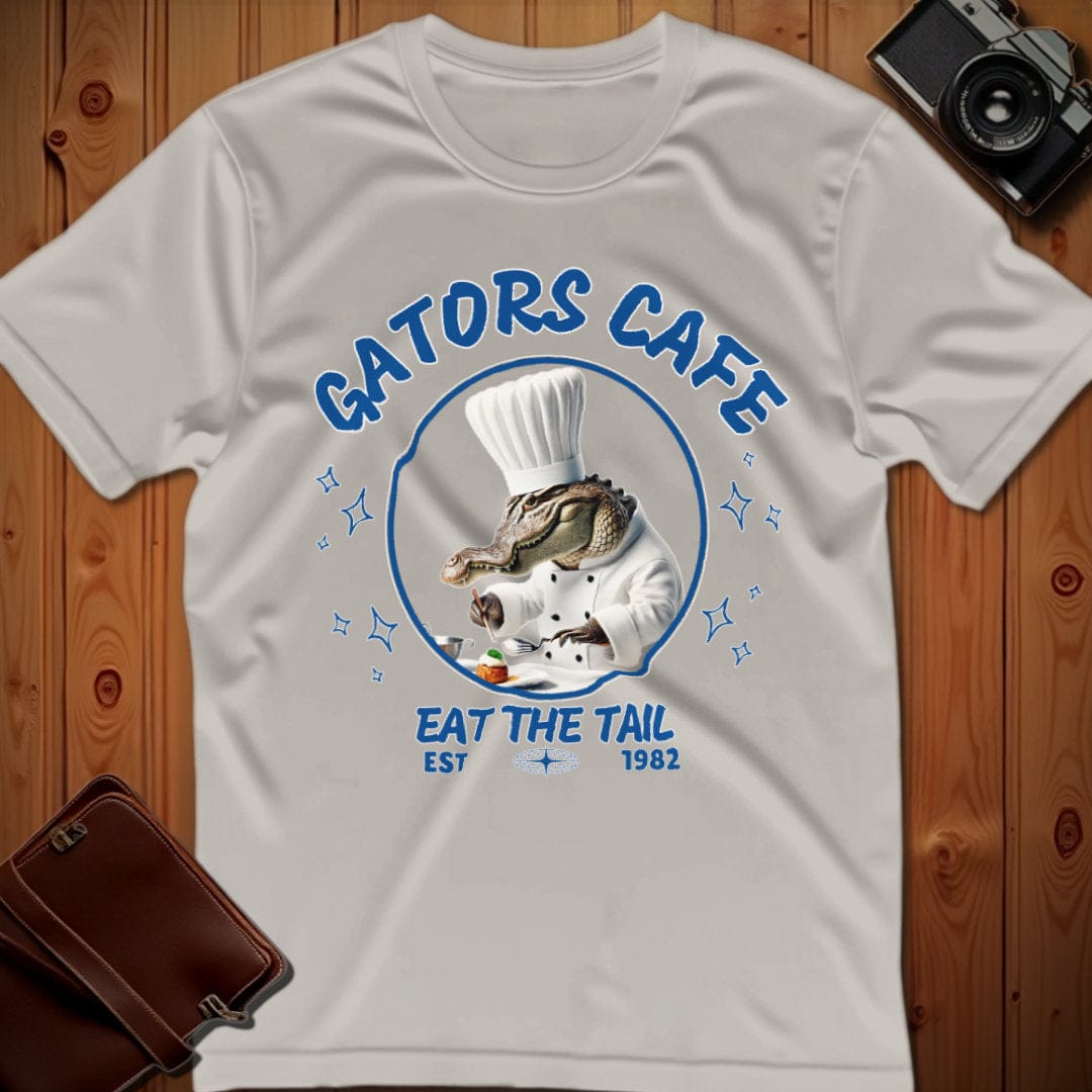 Alligator Tee β Gators Cafe β Bold Vibrant Graphic | for Animal Lovers