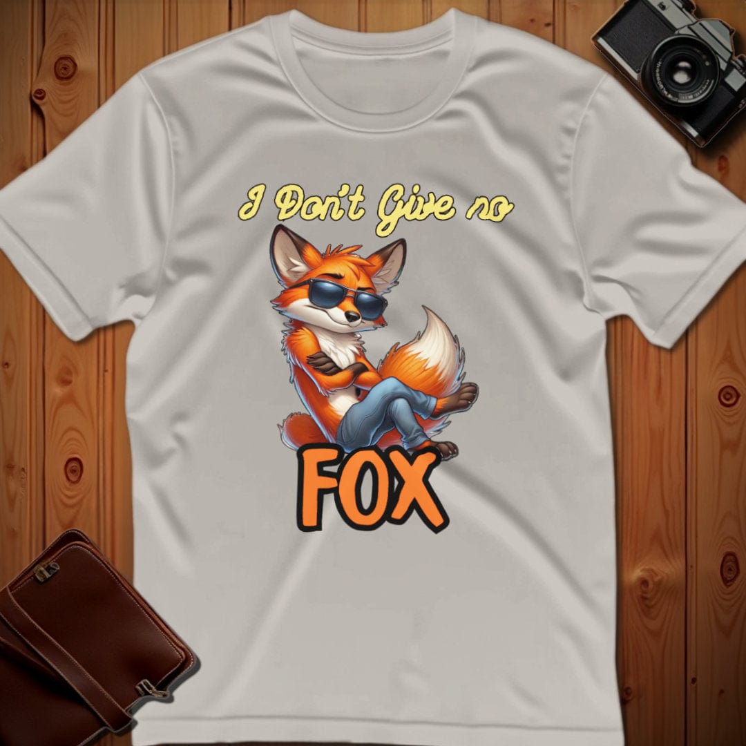 Fox Tee – I Don’t Give No – Bold Vibrant Art