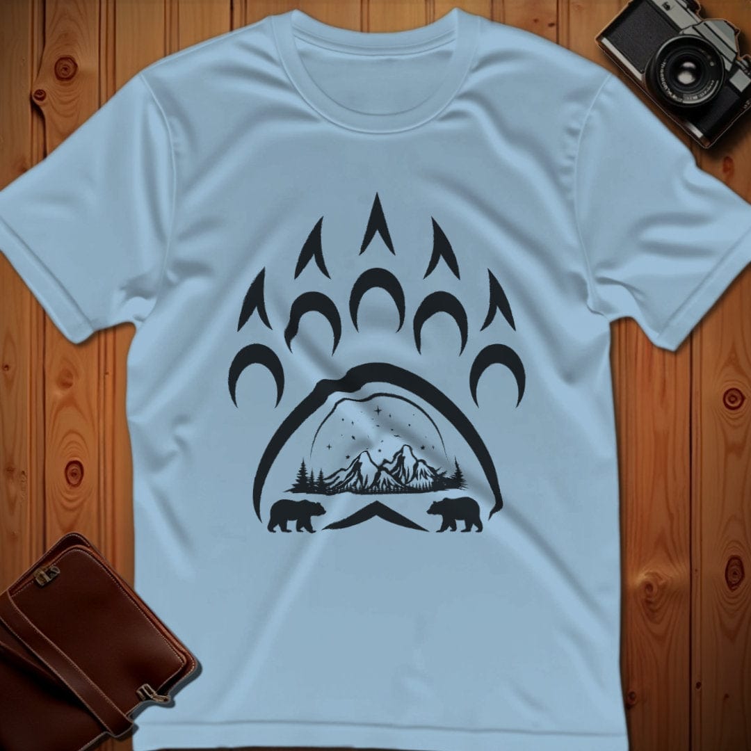 Bear Tee β Paw β Bold Vibrant Art