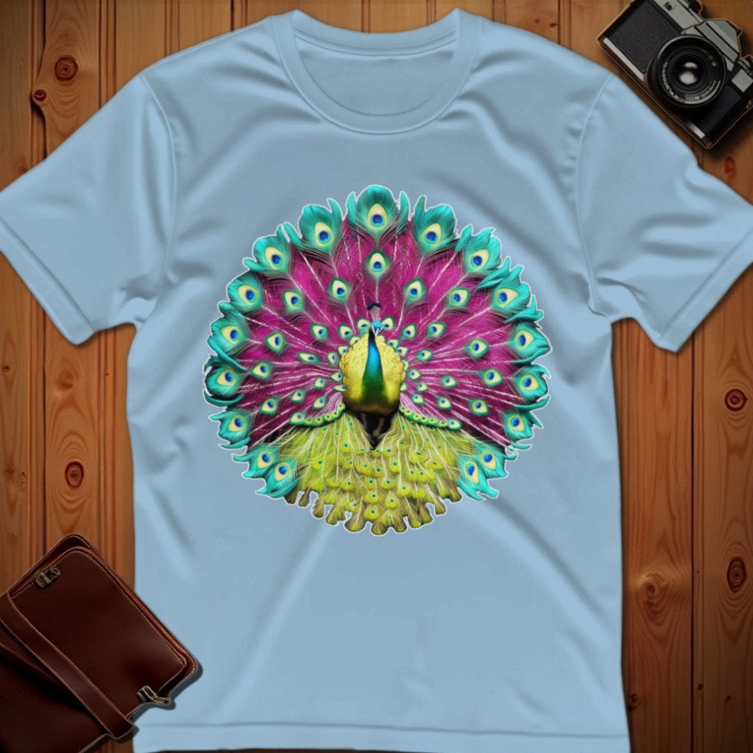 Peacock T-Shirt β Bold Vibrant Graphic | Weekend Casual Wear