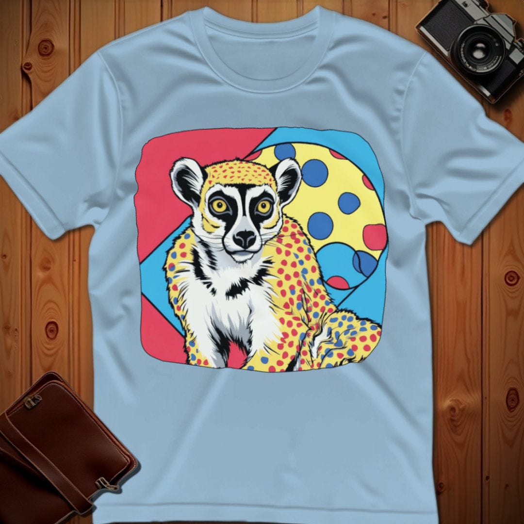 Lemur Tee β Pop Art β Bold Vibrant Graphic | for Animal Lovers