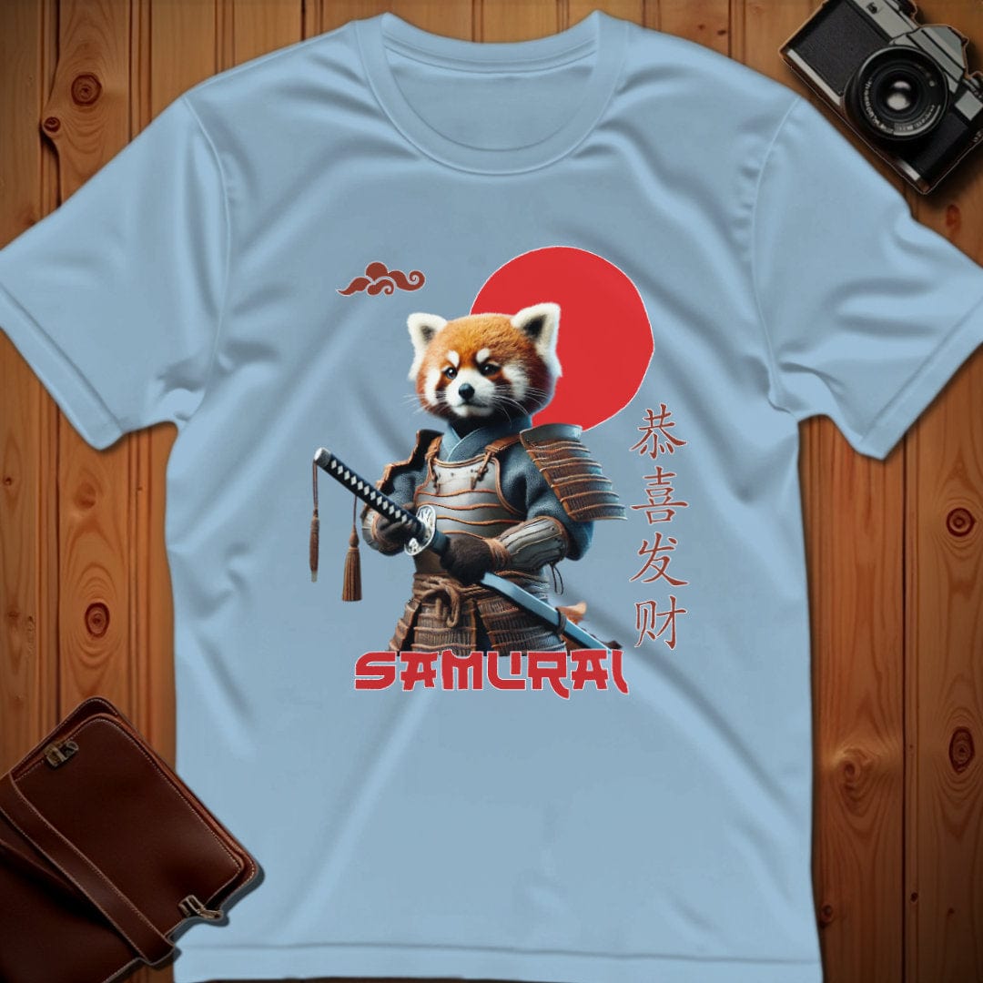 Samurai Tee β Red Panda β Bold Vibrant Art