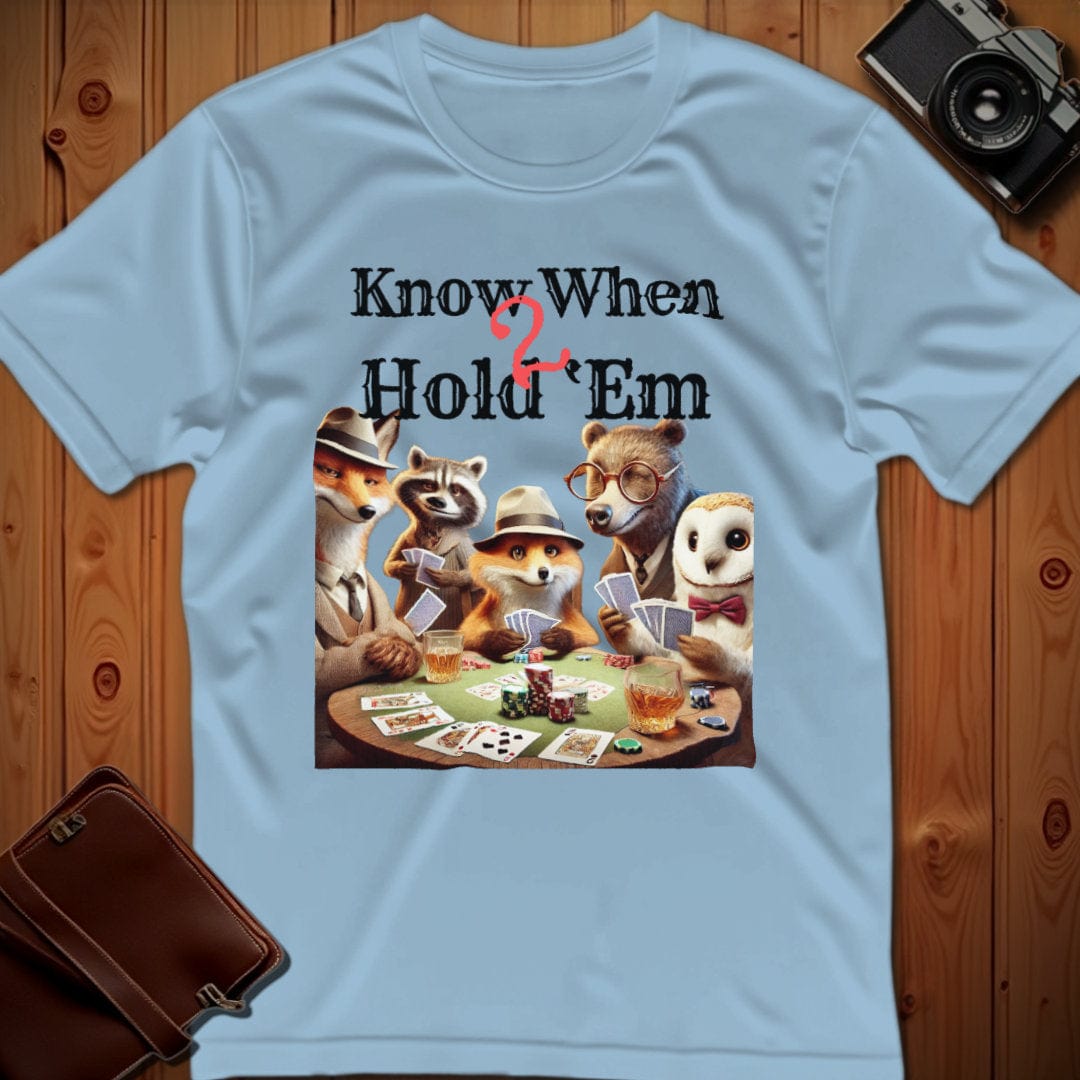 Fox, Owl, Bear Tee β Know When 2 Hold βEm β Bold Vibrant Art