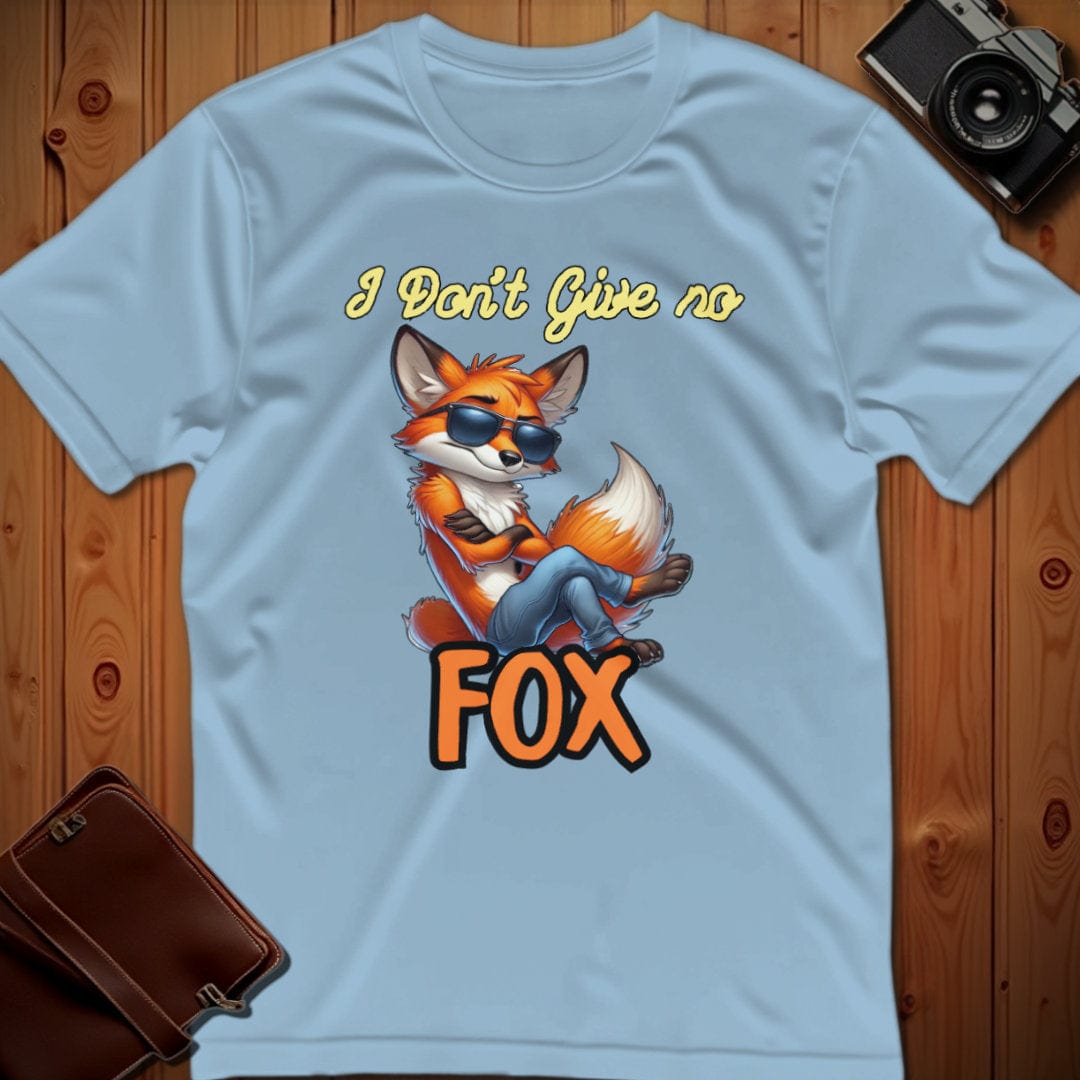 Fox Tee – I Don’t Give No – Bold Vibrant Art