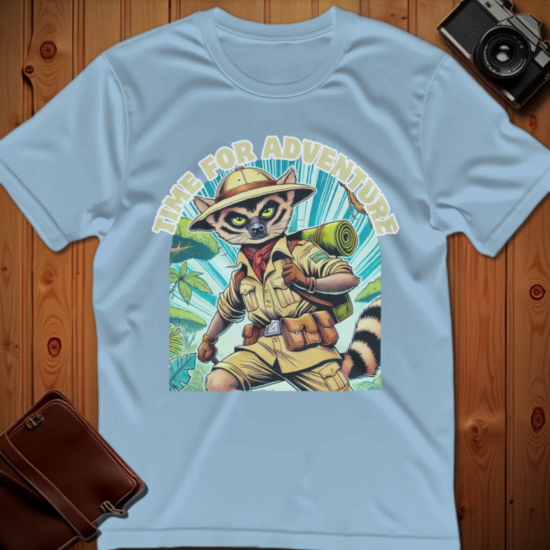 Fossa Tee β Time For Adventure β Bold Vibrant Art
