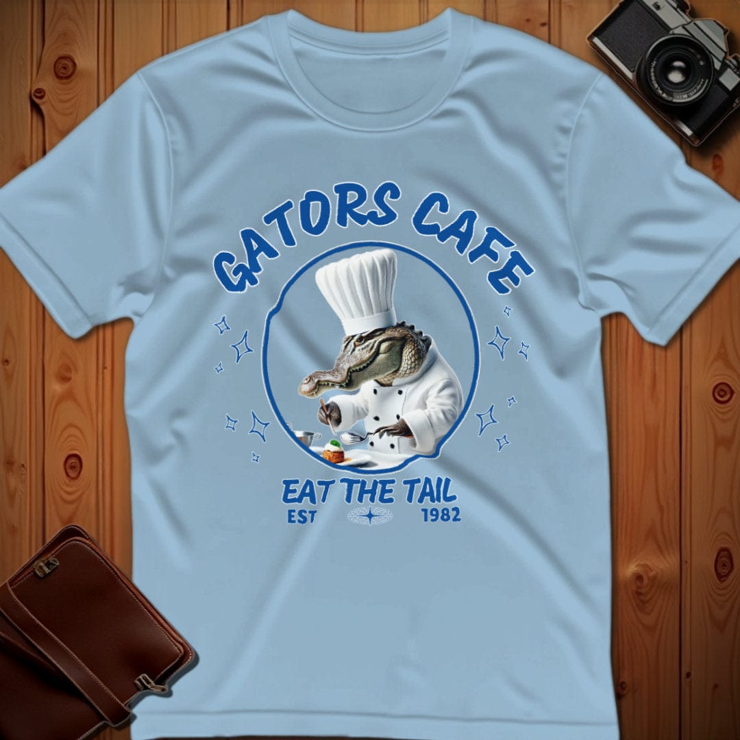 Alligator Tee β Gators Cafe β Bold Vibrant Graphic | for Animal Lovers