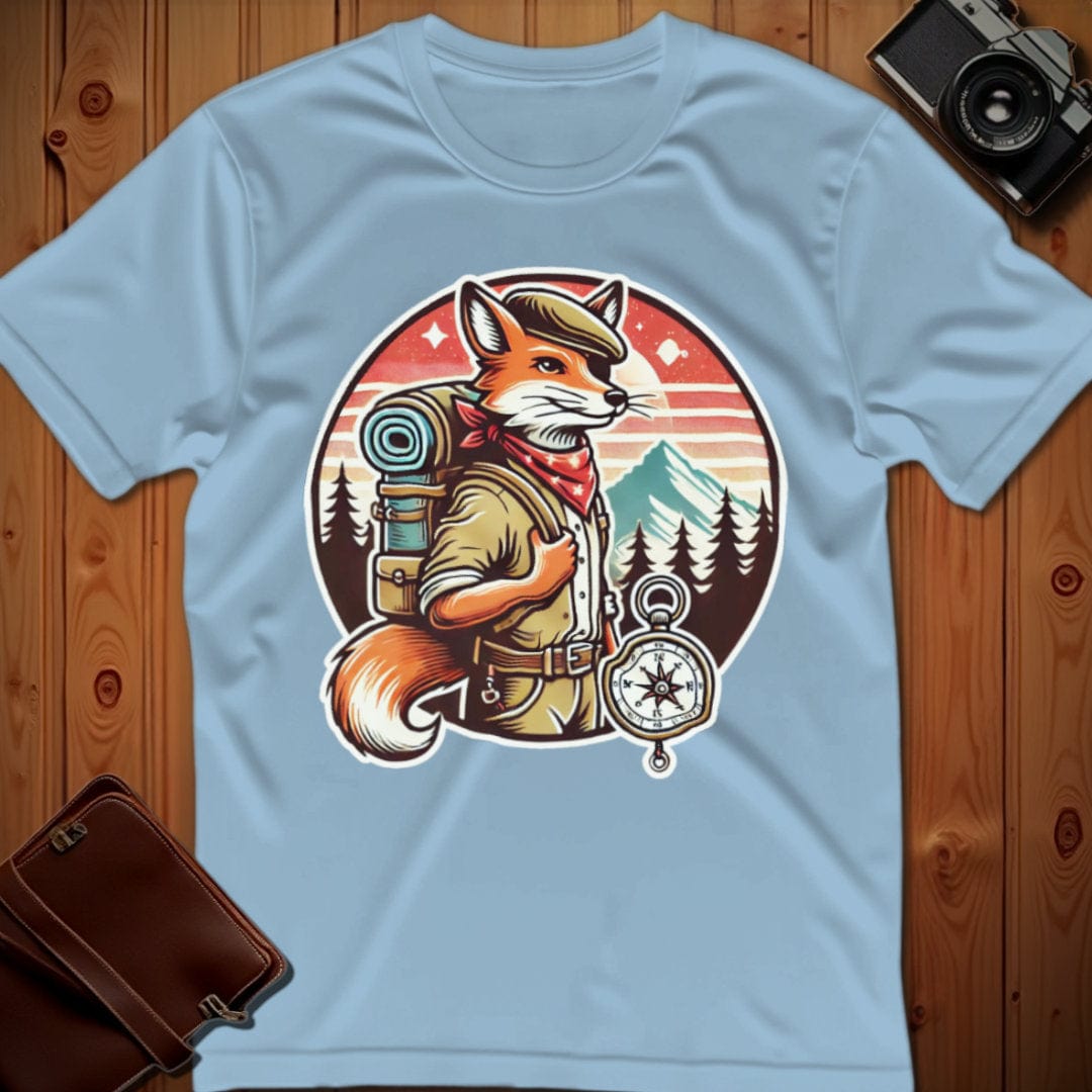 Fox Tee – Adventurous Fox– Bold Vibrant Art