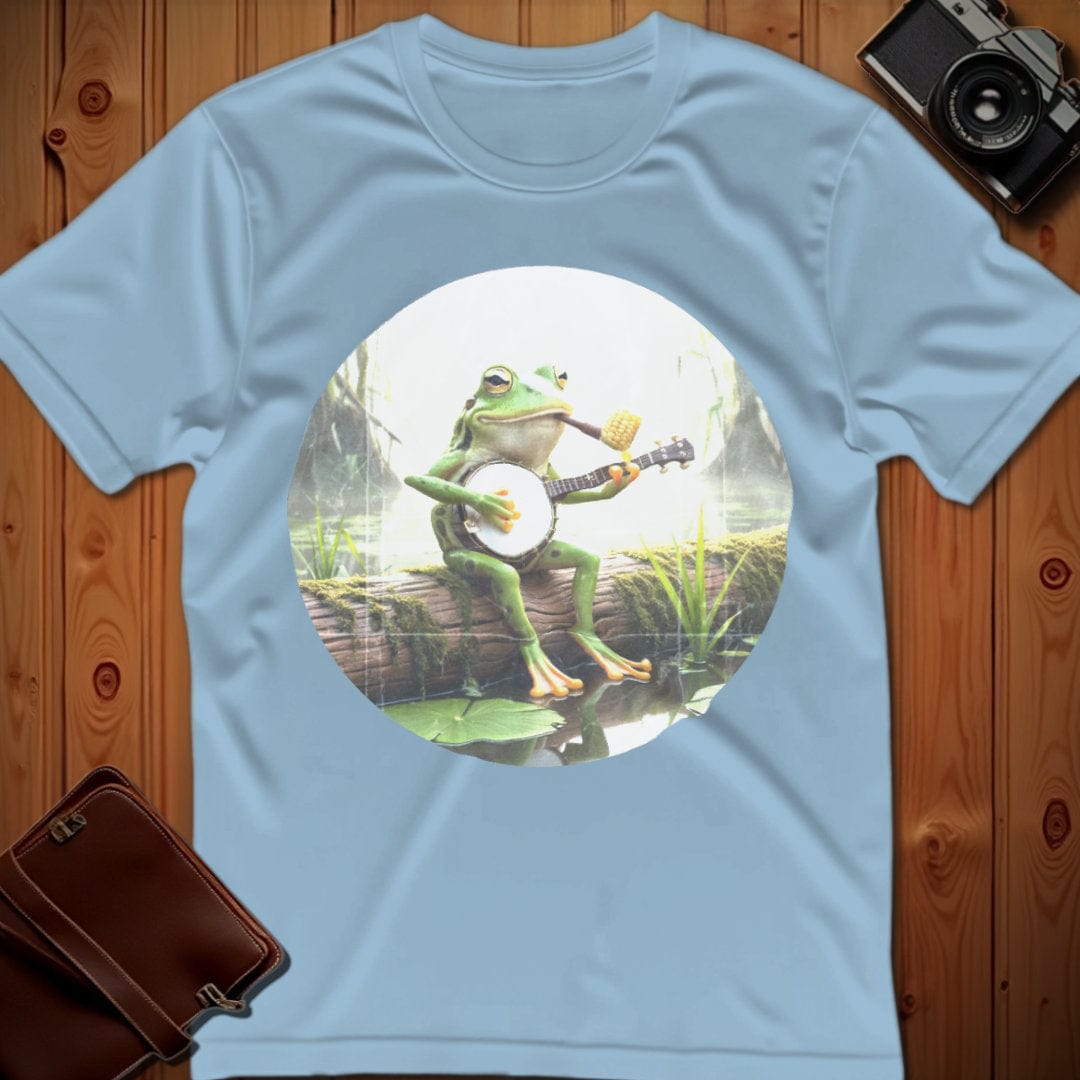 Frog Tee β Banjo β Bold Vibrant Art